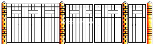 Забор сварной СЗ-33